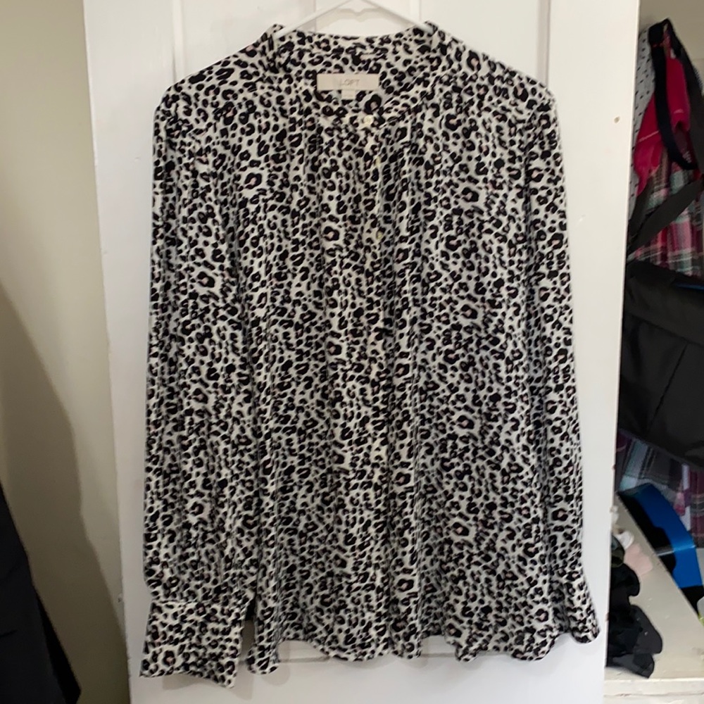 Leopard blouse